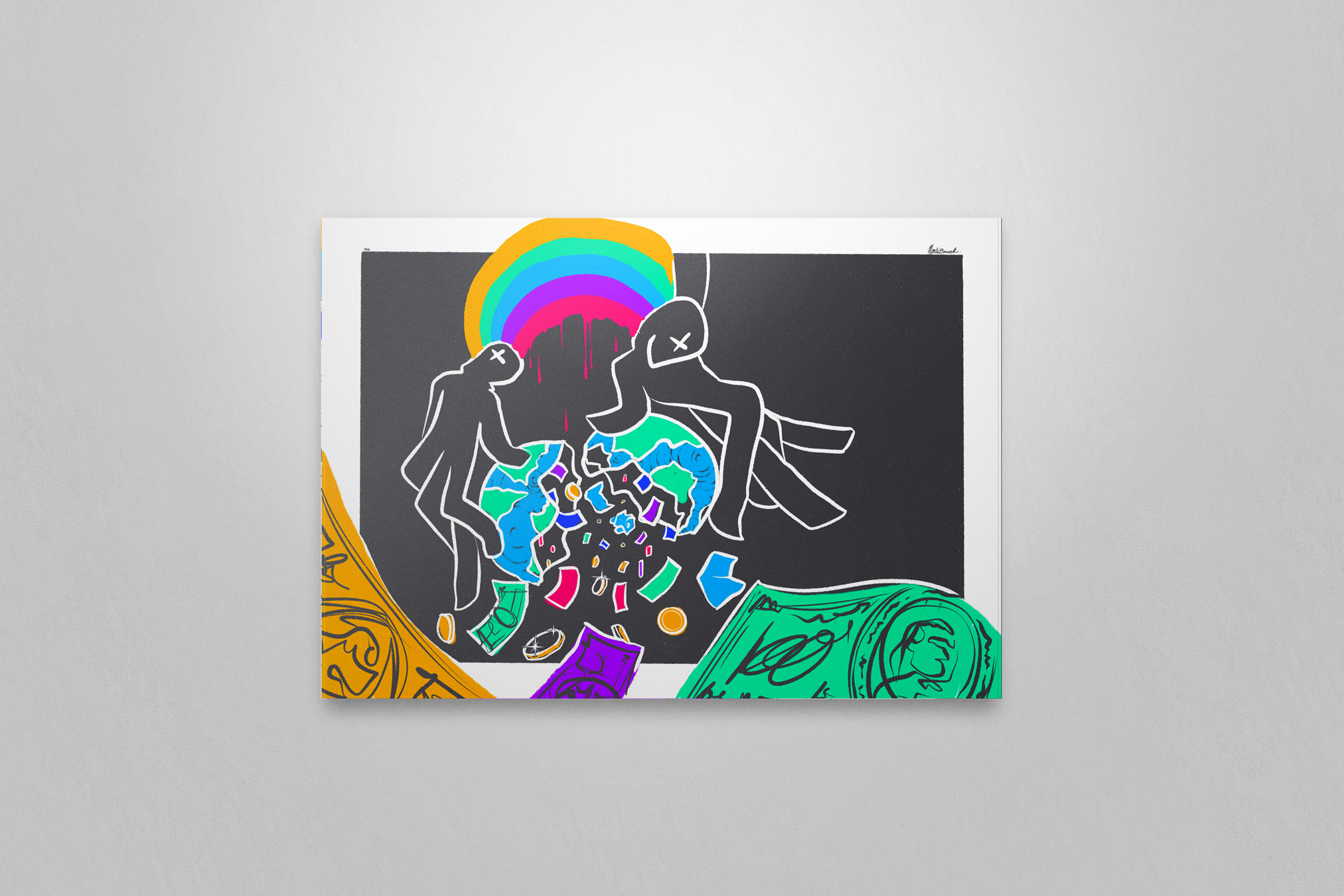 South Africa Circa 2023 framed