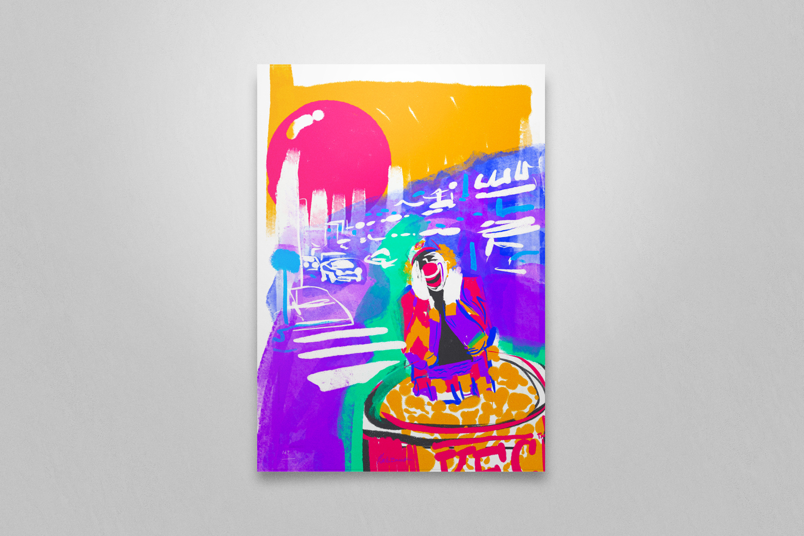 Say-10 (sike) framed